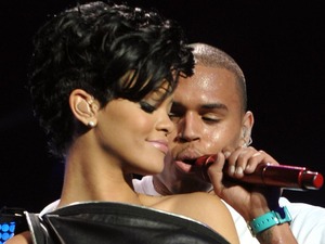 Rihanna and Chris Brown perform at Z100's Annual Jingle Ball Concert at Madison Square Gardens in New York City, USA 12.12.08 Credit: (Mandatory): WENN!   .com