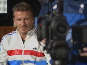 David Beckham in Adidas video