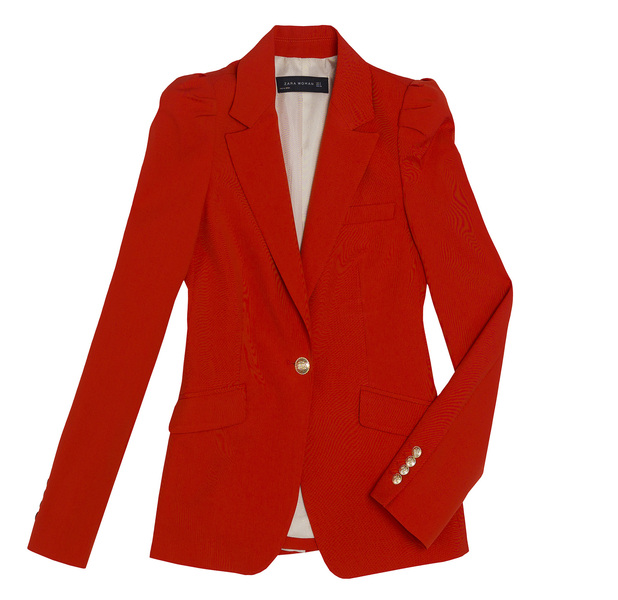 ... Middleton wears a statement red Zara blazer! - Fashion News - Reveal