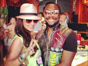 Cheryl Cole and will.i.am in Las Vegas for her birthday