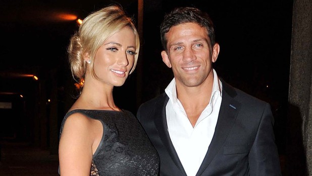 Chantelle Houghon and Alex Reid arrive at the RTE studios for The Saturday Night Show
Dublin, Ireland - 08.10.11
**Not available for publication in Irish Tabloids. Available for publication in the rest of the world**
Mandatory Credit: WENN.com