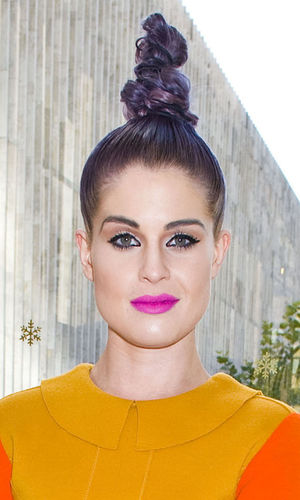 Kelly Osbourne, Chris Benz show, Spring/Summer, Mercedes-Benz Fashion Week, New York, America - 09 Sep 2012