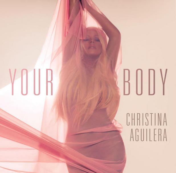 Christina Aguilera new single artwork for 'Your Body'