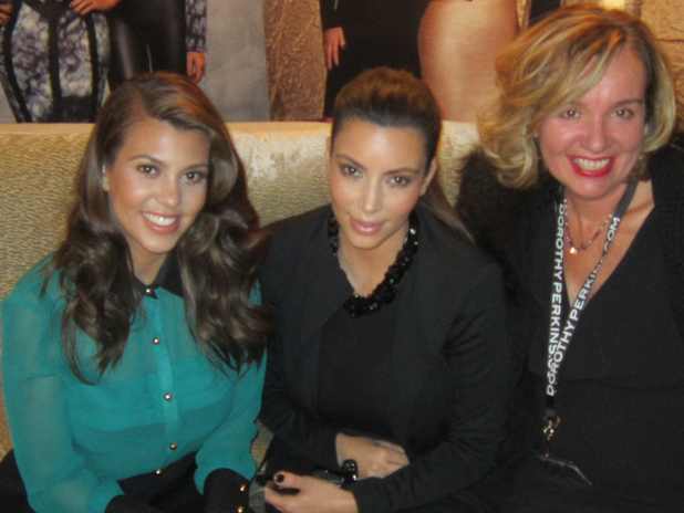 Reveal's Associate Editor Wendy Rigg meets Kim Kardashian and Kourtney Kardashian