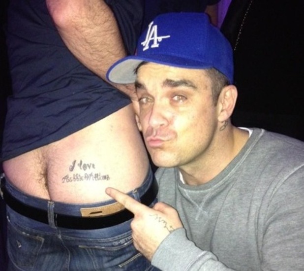 Tattoo Robbie Williams