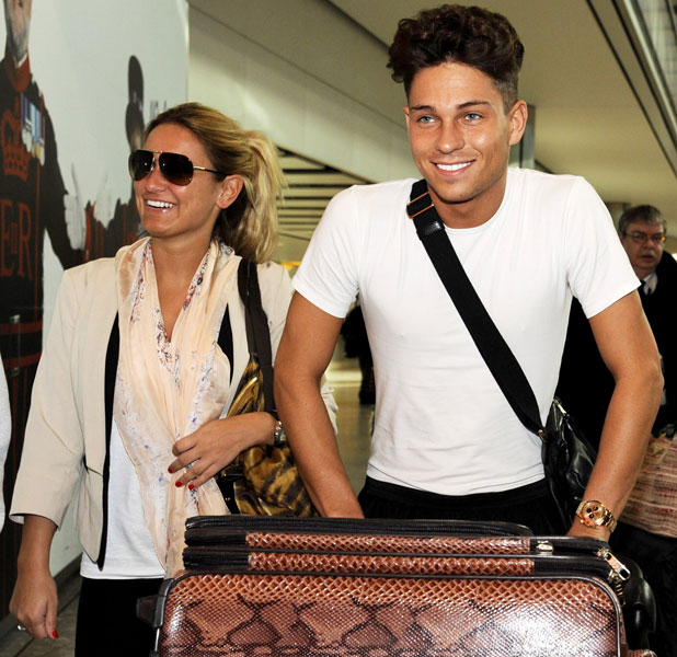 Towies Sam Faiers And Joey Essex Tanned And Loved Up After Holiday 