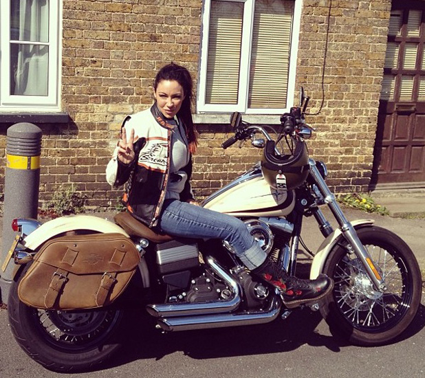 Jodie Marsh Unleashes Her Inner Biker Chick On New Harley Davidson Celebrity News News Reveal 0707