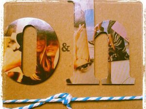 Hannah Doyle's wedding invite REVEAL WEDDING BLOG USE ONLY