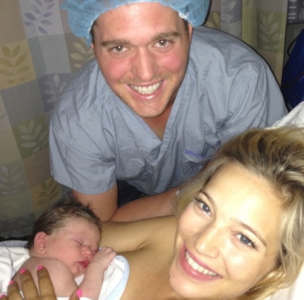 Michael Bublè and wife Luisana Lopilato welcome son