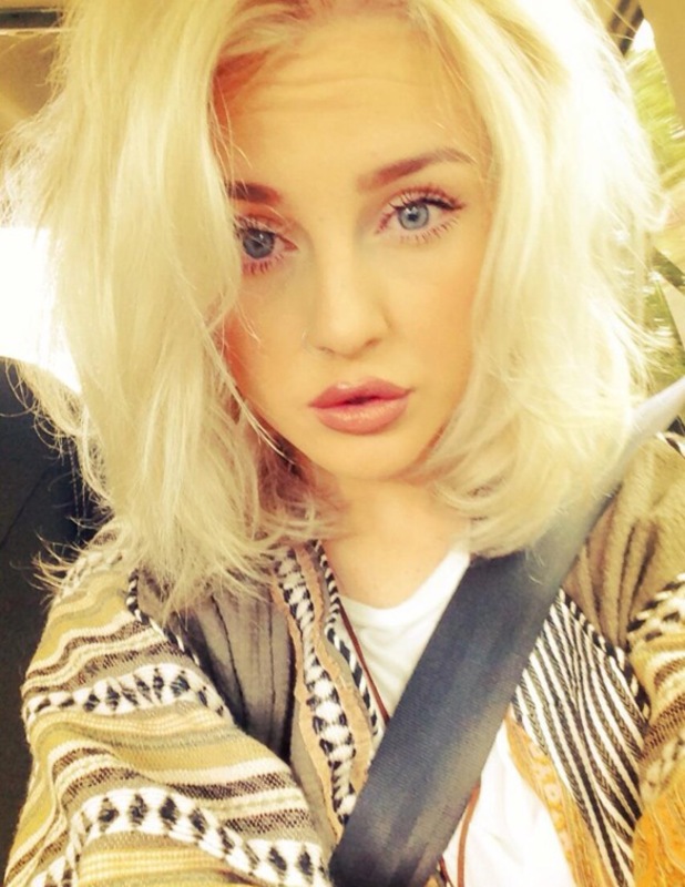 Perrie natural off  Mix's short hair Edwards japan new  makeup  Little platinum shows