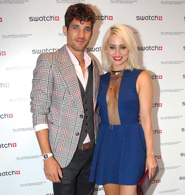 Kimberly Wyatt couple