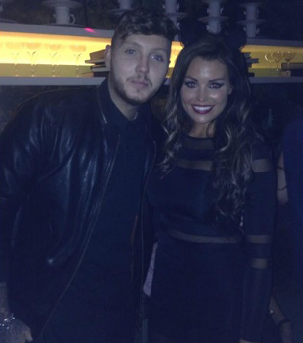 James Arthur and Jessica Wright at Claire's Halloween Party, London, 22 October 2013