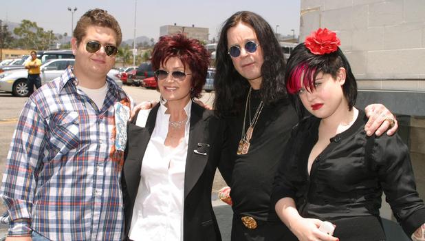 The Osbournes - Kelly, Jack, Sharon and Ozzy at open auditions for Ozzfest 2004 held at the Palladium
Hollywood, California - 11.06.04.