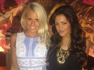 TOWIE's Danielle Armstrong enjoys girls' night out with Celebrity Big Brother star Casey Batchelor (23 April).