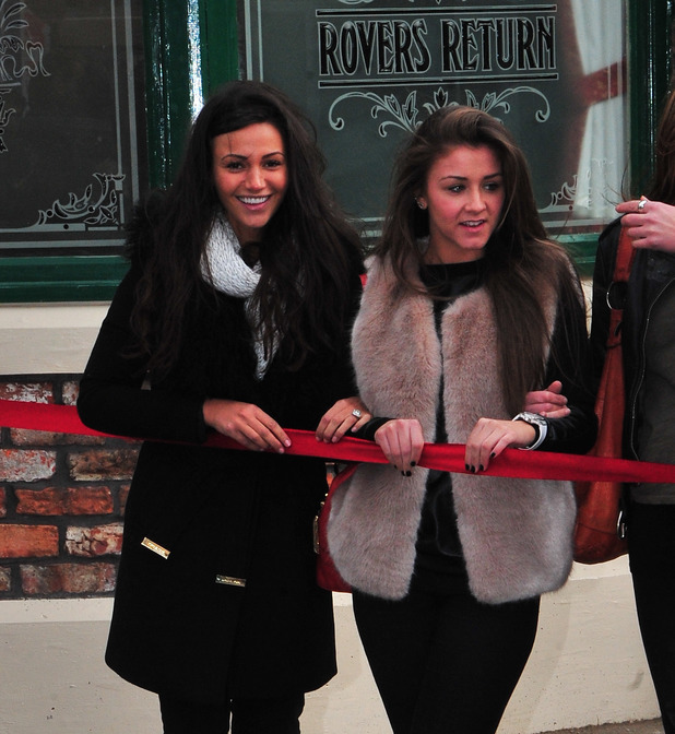 Brooke Vincent and Michelle Keegan on new set of Coronation Street is revealed, moving from Quay Street to the new home of Media City.
11/29/2013
Manchester, United Kingdom