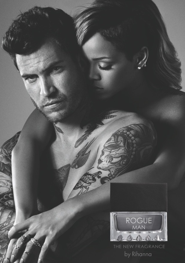 Rihanna launches her first-ever male fragrance, Rogue Man - November 2014