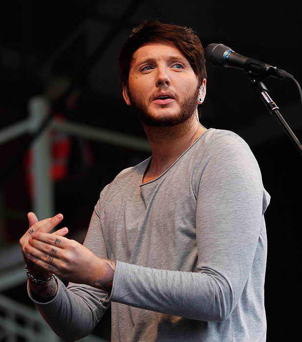 James Arthur performs at 'Summer Saturday Live' at Newmarket Racecourse, 2014