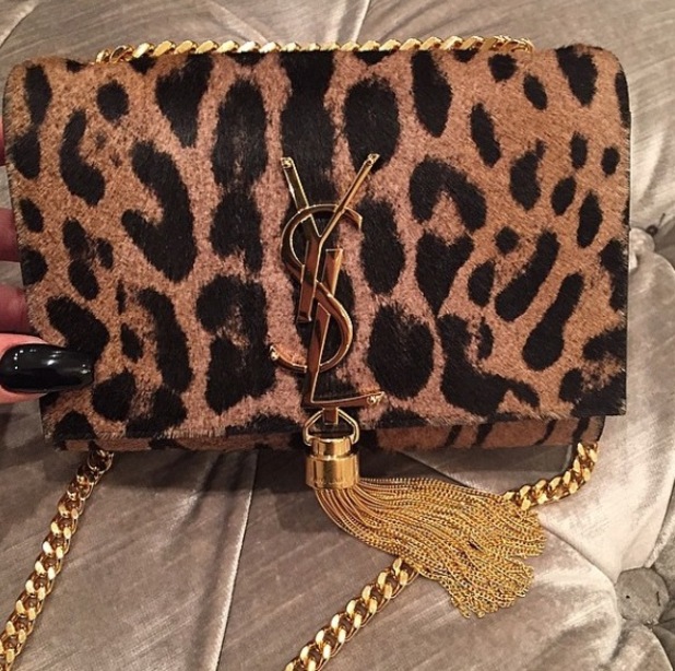 Get the look: Khloe Kardashian\u0026#39;s chic leopard print bag - Fashion ...