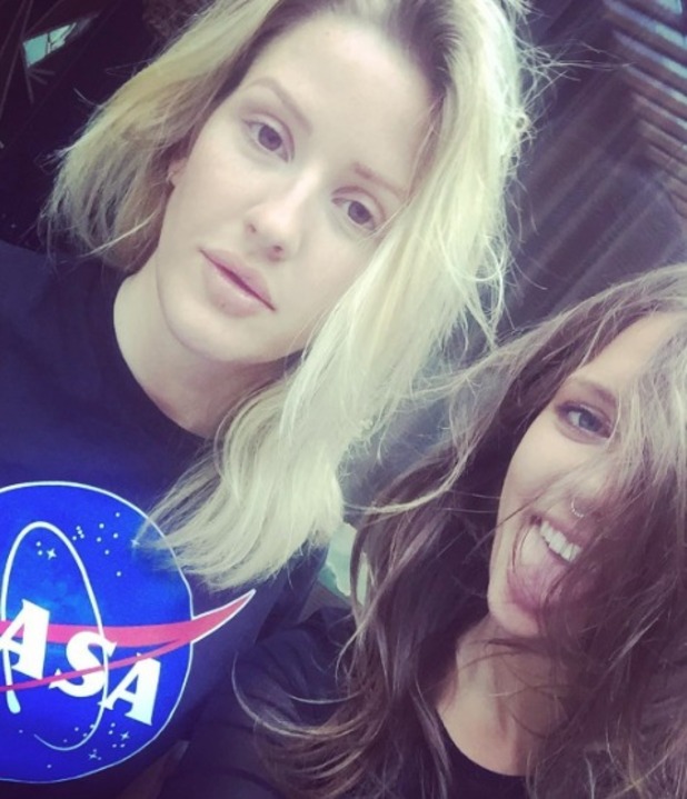 Ellie Goulding and "future wife" Tove Lo, 24 May 2016