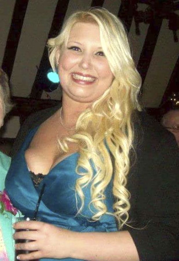 Megan McGee before losing weight
