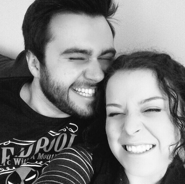 Dani Harmer and boyfriend Simon Brough
April 2016