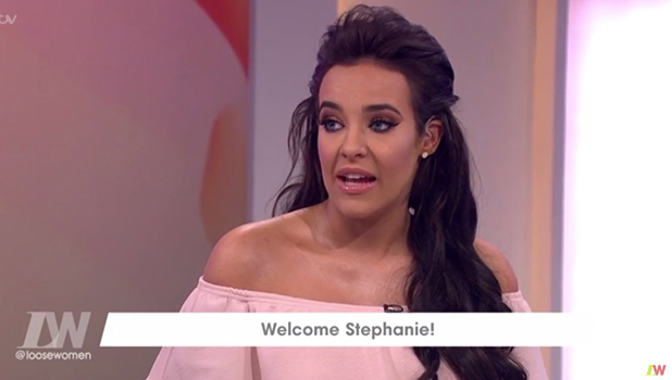 Stephanie Davis on Loose Women
26 August 2016