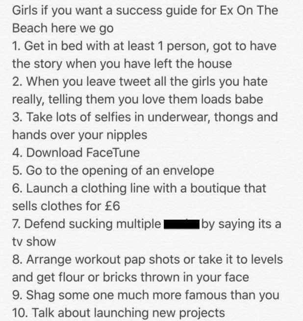 Scotty T's guide for girls to be successful from Ex On The Beach
15 September