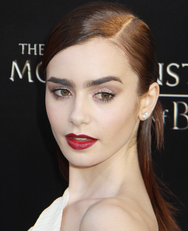Lily Collins' week in make-up: 5 gorgeous looks in just 5 days ...