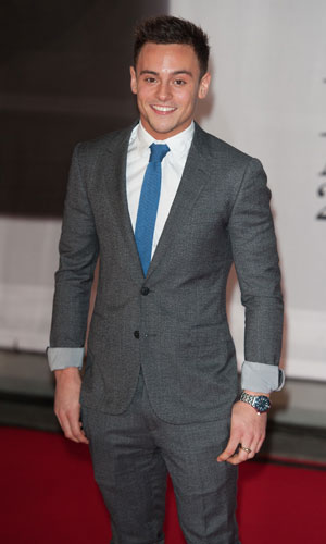 Tom Daley shows how to work a suit at The Brits: new photos - Celebrity ...