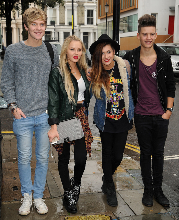 X Factor's Only The Young can't stop smiling as they continue ...