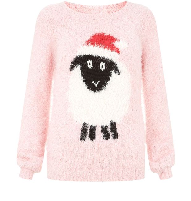 Sheep Christmas Jumper New Look - High street Christmas jumpers 2014 ...