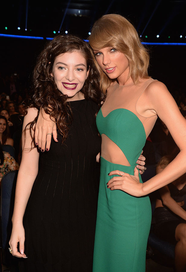 Taylor Swift and Lorde - Taylor Swift is Miss Popular at the American ...