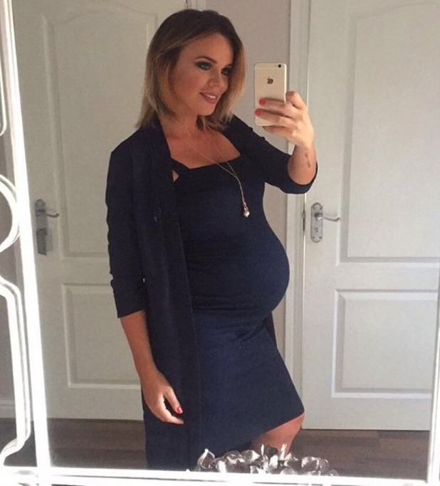 Pregnant Maria Fowler shows off baby bump in 30th birthday picture ...